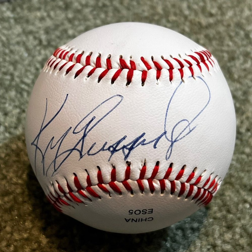 Ken Griffey Jr. Signed Official OLB3 League AUTO AUTOGRAPH BASEBALL Mariners MLB